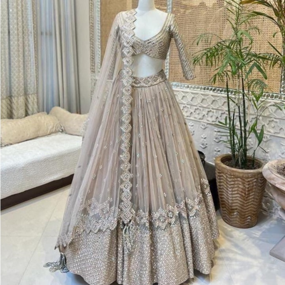 Exclusive ABHINAV MISHRA golden lehenga